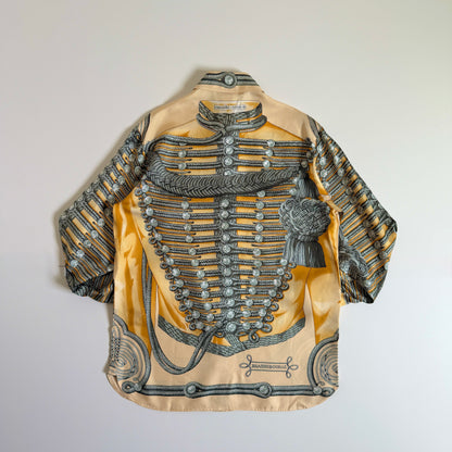 HERMES 1990s Silk Shirt