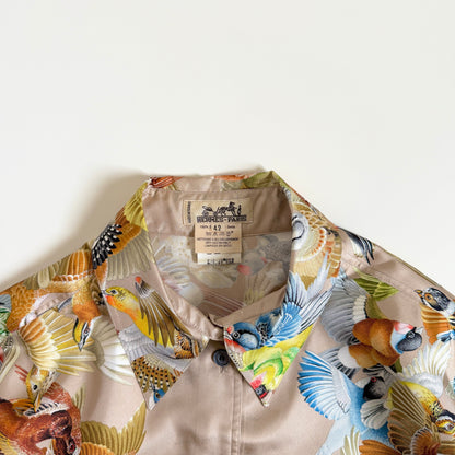HERMES 1990s Silk Shirt