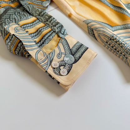 HERMES 1990s Silk Shirt