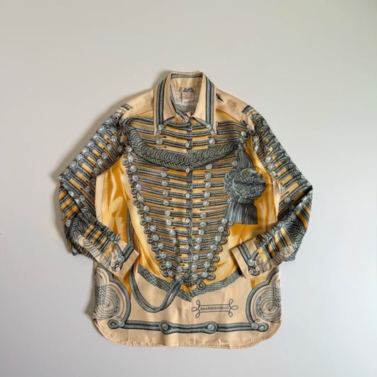 HERMES 1990s Silk Shirt