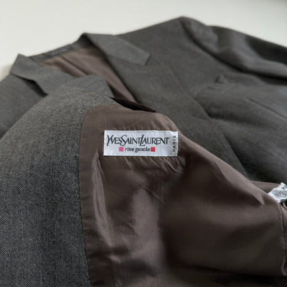 【Yves Saint Laurent】1990s Refined Single Breasted Tailored Jacket