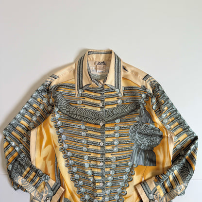 HERMES 1990s Silk Shirt
