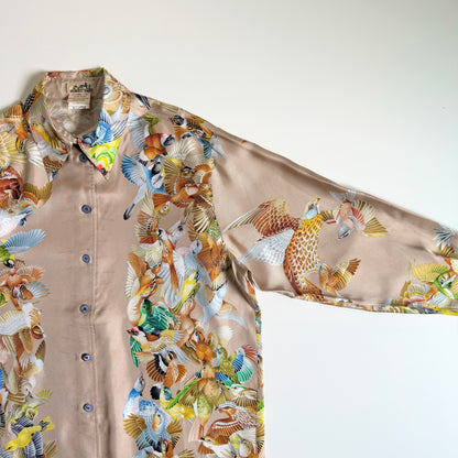 HERMES 1990s Silk Shirt