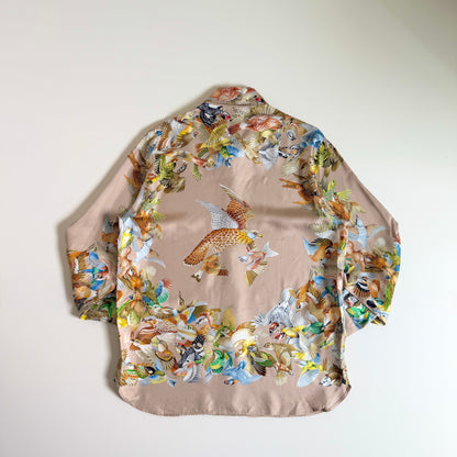 HERMES 1990s Silk Shirt