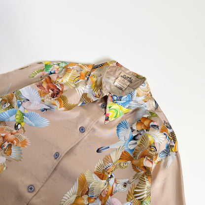 HERMES 1990s Silk Shirt