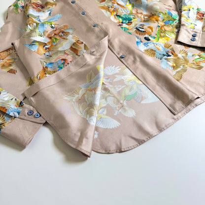HERMES 1990s Silk Shirt